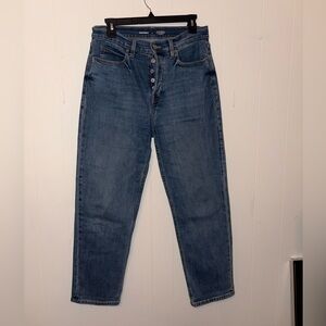 Old Navy Women's Straight Leg Jeans - Blue